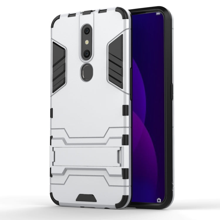 Shockproof PC + TPU Case for OPPO F11 Pro, with Holder