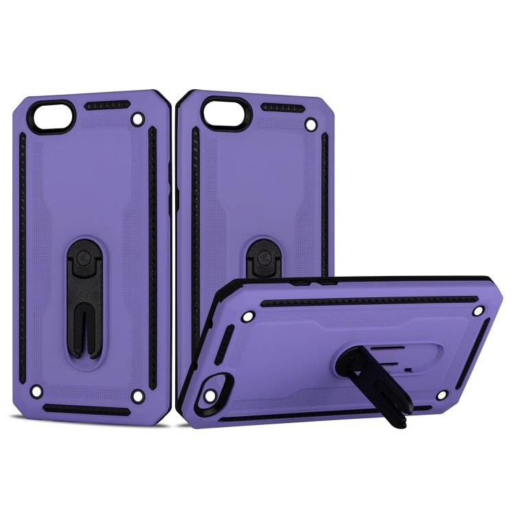 For OPPO A77 Shockproof PC + TPU Protective Case with 360 Degree Rotating Holder