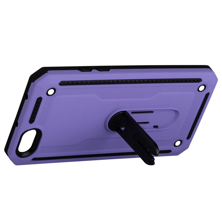 For OPPO A77 Shockproof PC + TPU Protective Case with 360 Degree Rotating Holder