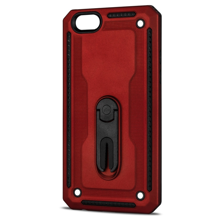 For OPPO A77 Shockproof PC + TPU Protective Case with 360 Degree Rotating Holder