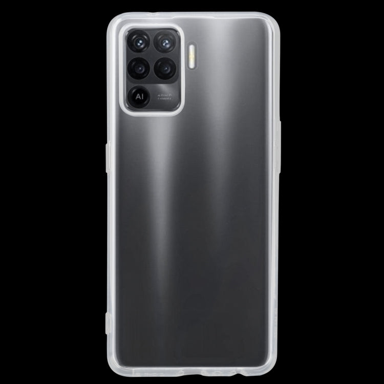 For OPPO A94 0.75mm Ultra-thin Transparent TPU Soft Protective Case(Transparent)