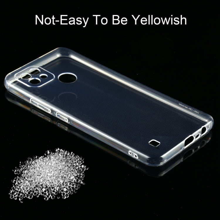 For OPPO Realme C21 0.75mm Ultra-thin Transparent TPU Soft Protective Case (Transparent)