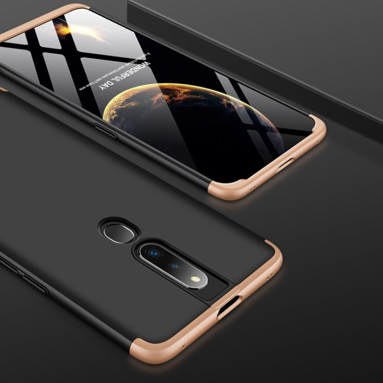 GKK Three Stage Splicing Full Coverage PC Case for OPPO F11 Pro