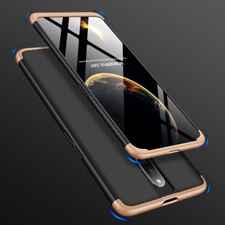 GKK Three Stage Splicing Full Coverage PC Case for OPPO F11 Pro