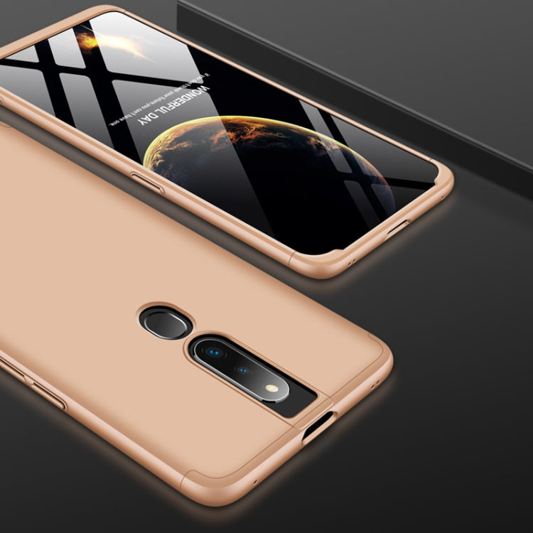 GKK Three Stage Splicing Full Coverage PC Case for OPPO F11 Pro