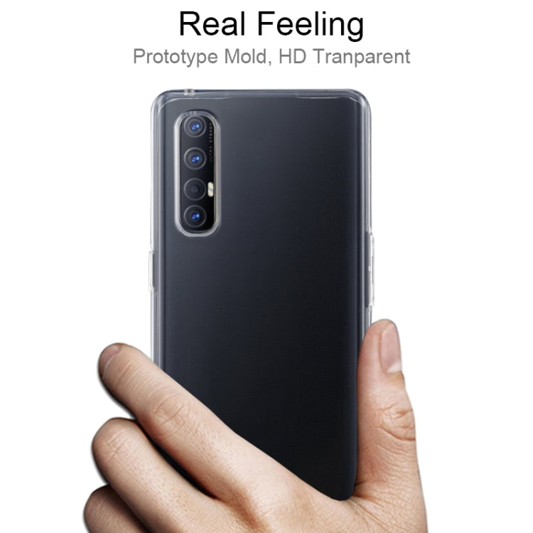 For OPPO Reno 3 Pro 0.75mm Ultrathin Transparent TPU Soft Protective Case