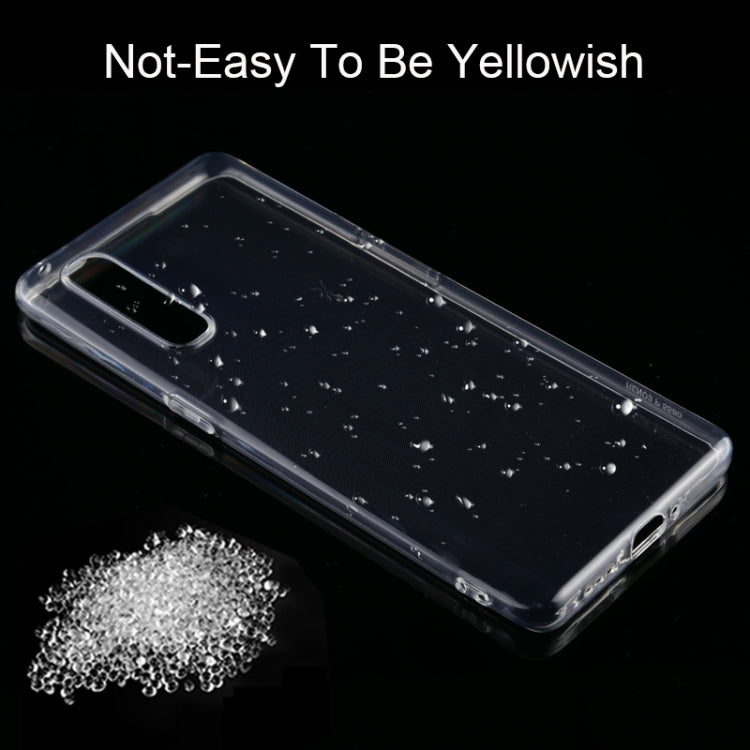 For OPPO Reno 3 Pro 0.75mm Ultrathin Transparent TPU Soft Protective Case