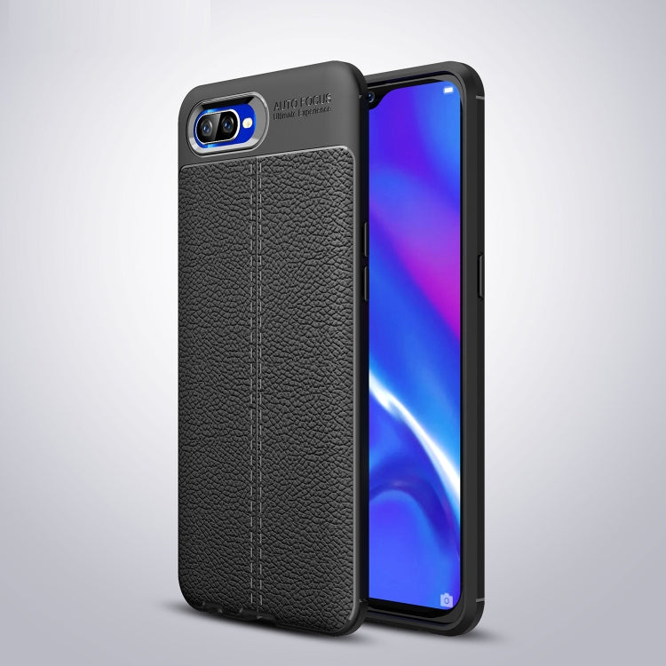 Litchi Texture TPU Shockproof Case for OPPO K1