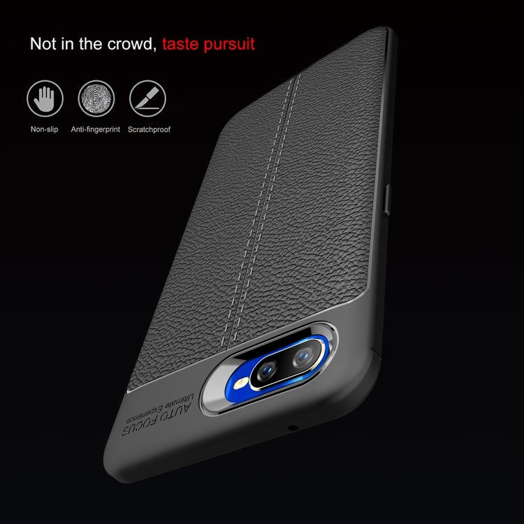 Litchi Texture TPU Shockproof Case for OPPO K1