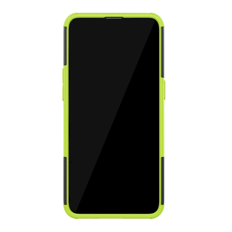 Shockproof  PC + TPU Tire Pattern Case for OPPO Realme 3 Pro, with Holder