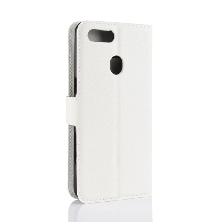 Litchi Texture Horizontal Flip Leather Case For OPPO A7 / A7X ,With Holder & Wallet & Card Slots