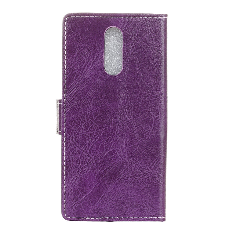 Retro Crazy Horse Texture Horizontal Flip Leather Case for OPPO R17 Pro, with Holder & Card Slots & Wallet