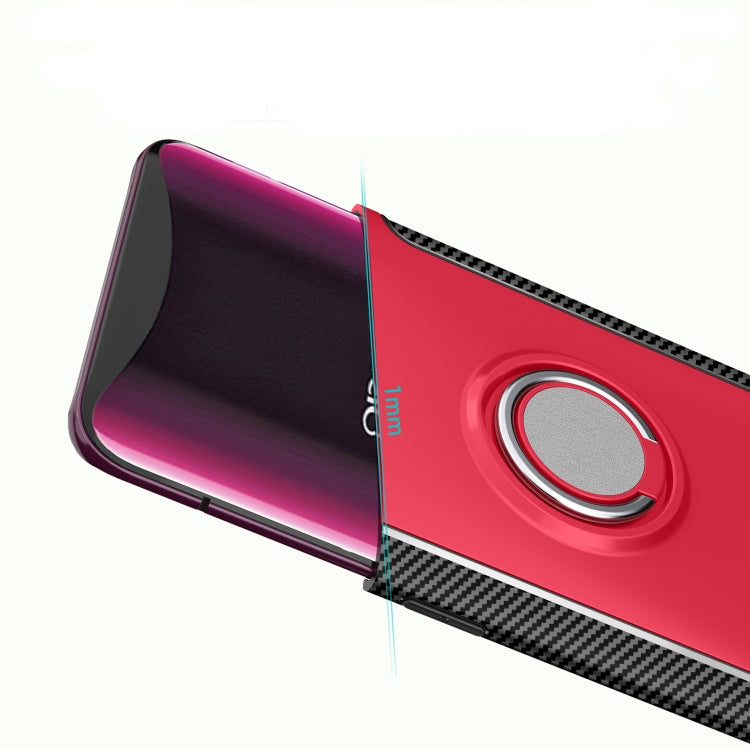 Magnetic 360 Degree Rotation Ring Holder Armor Protective Case for OPPO Find X