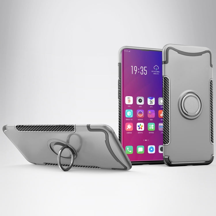 Magnetic 360 Degree Rotation Ring Holder Armor Protective Case for OPPO Find X