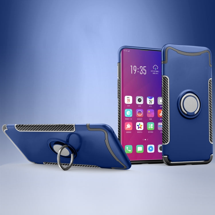 Magnetic 360 Degree Rotation Ring Holder Armor Protective Case for OPPO Find X