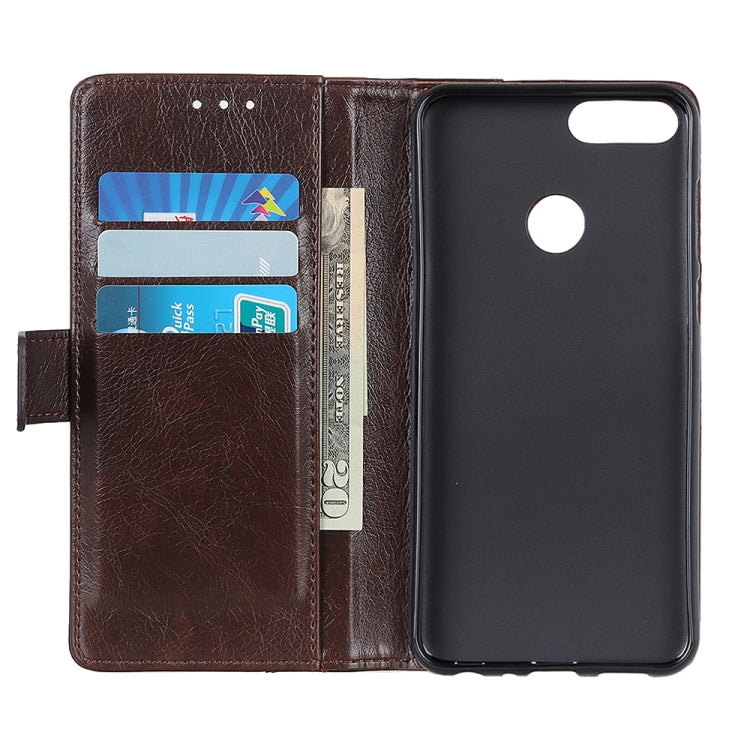 Copper Buckle Nappa Texture Horizontal Flip Leather Case for OPPO F9 (F9 Pro) / OPPO A7x, with Holder & Card Slots & Wallet