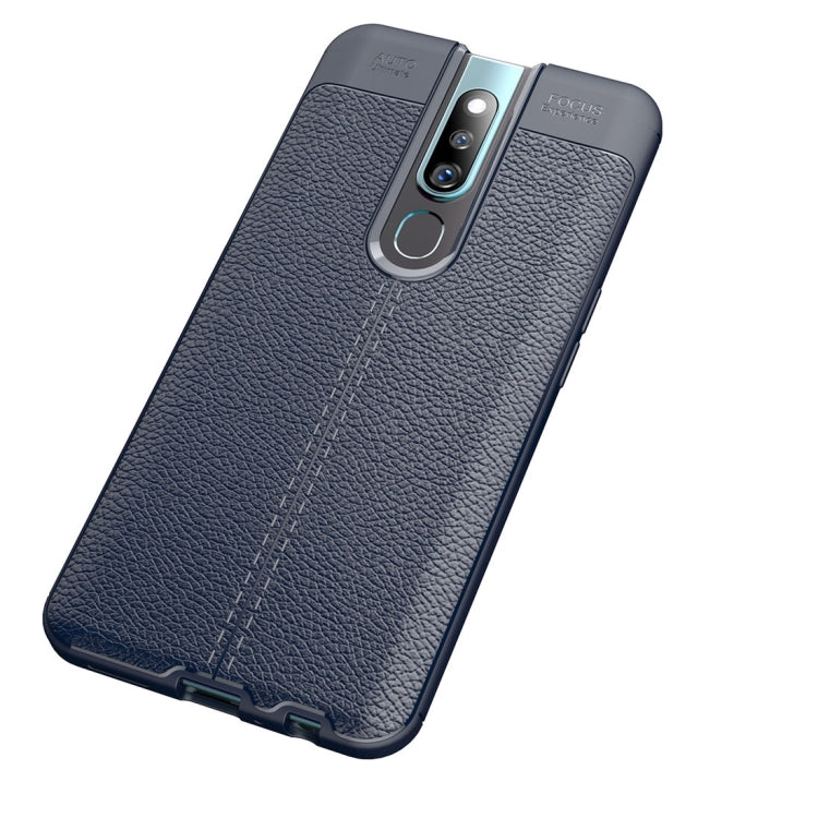 Litchi Texture TPU Shockproof Case for OPPO F11 Pro