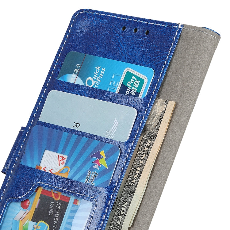 Retro Crazy Horse Texture Horizontal Flip Leather Case for OPPO Realme 3, with Holder & Card Slots & Wallet & Photo Frame