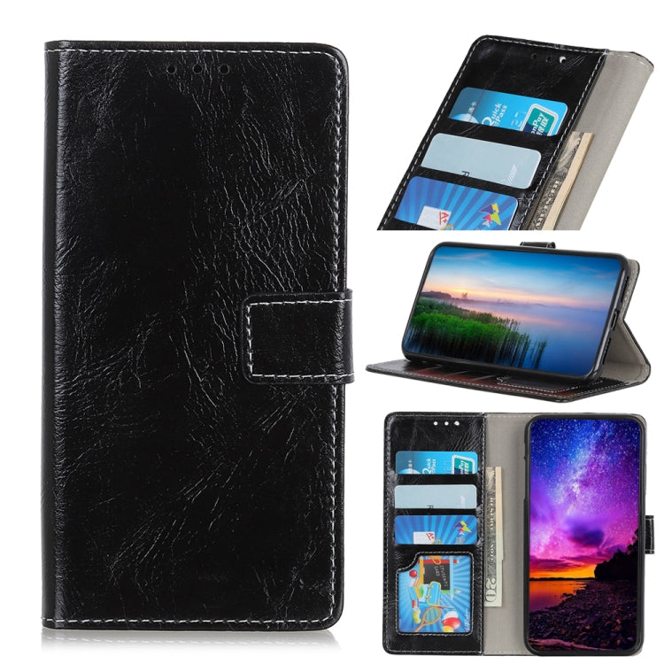 Magnetic Retro Crazy Horse Texture Horizontal Flip Leather Case for OPPO Reno, with Holder & Card Slots & Wallet