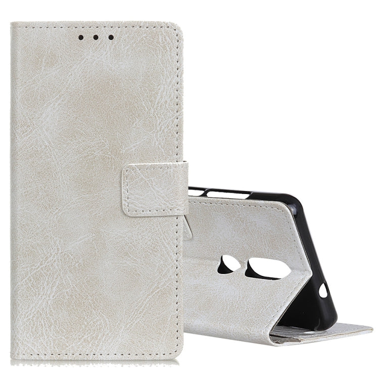 Retro Crazy Horse Texture Horizontal Flip Leather Case for OPPO R19, with Holder & Card Slots & Photo Frame
