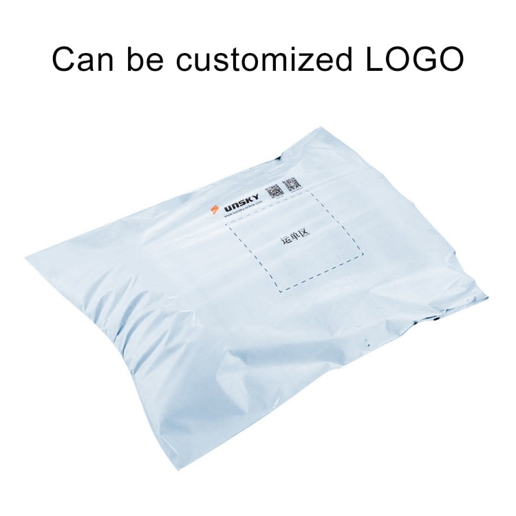 100 PCS Mailing Bag for Air Column Cushion Bag Packing, Size: 20 x 29 cm, Customize Logo & Design