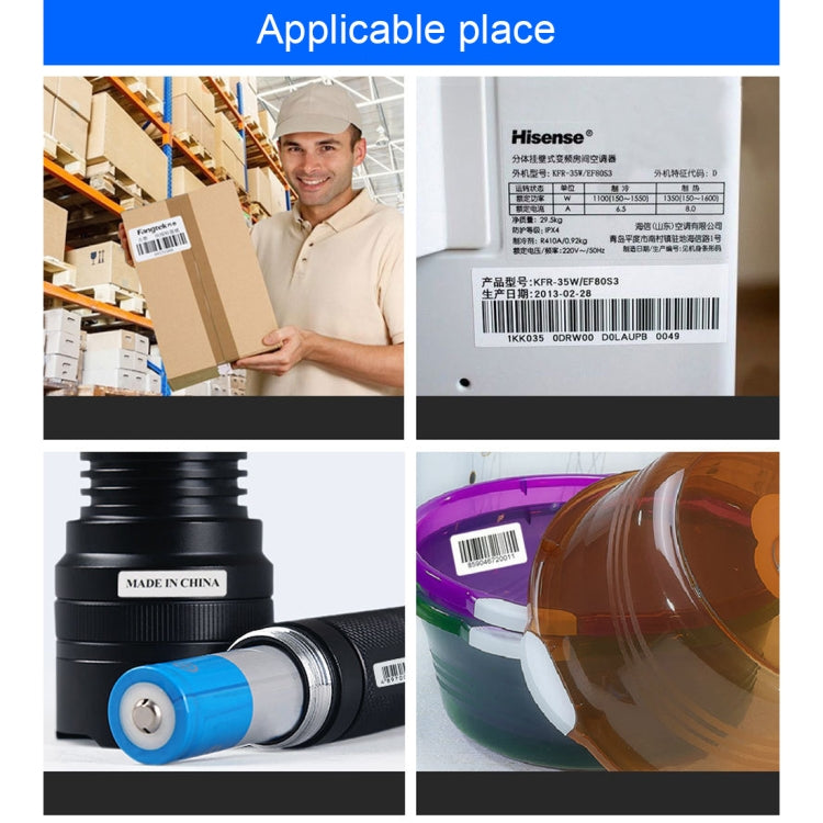 Label Printer Paper Sticker, Size: 102 x 76 mm (500 Labels)