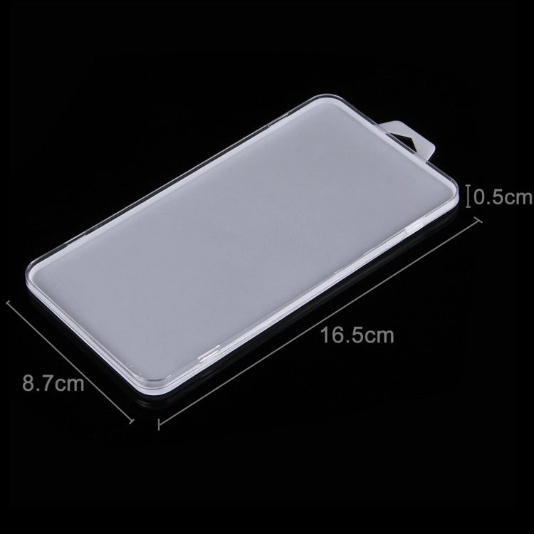 100 PCS Tempered Glass Film Screen Protector Package Packing Crystal Hard Case Shell, Size: 16.5 x 8.7 x 0.5 cm / pcs