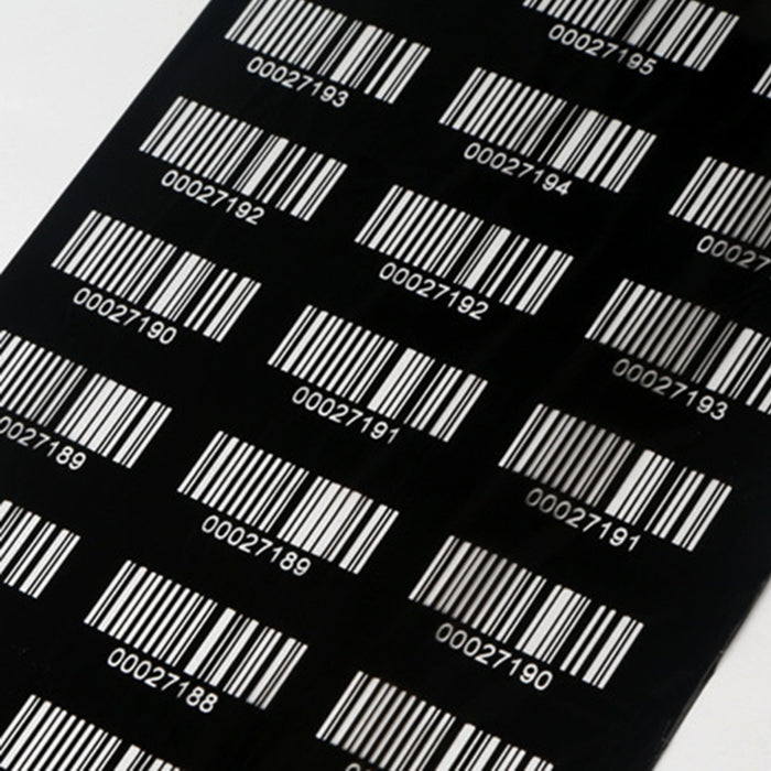 Ultra Scratch-resistant Wax-based Printer Coated Paper Barcode Ribbon, Width: 11cm, Length: 300m, Custom Printing and Size are welcome