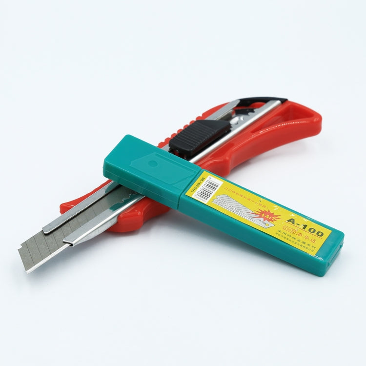 10 PCS 18mm Stainless Steel Utility Knife Cutter Blade