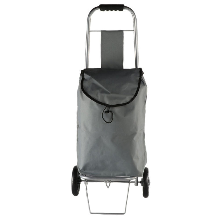 Portable Foldable Iron Cloth Bag Luggage Truck Hand Cart Shopping Small Trolley Case