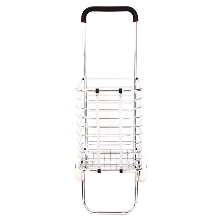 Portable Foldable Aluminum Alloy Luggage Truck Hand Cart Shopping Small Trolley Case