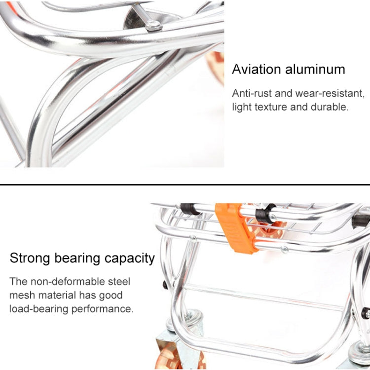 Multi-function Portable Foldable Aluminum Alloy Luggage Truck Hand Cart Shopping Small Trolley Case