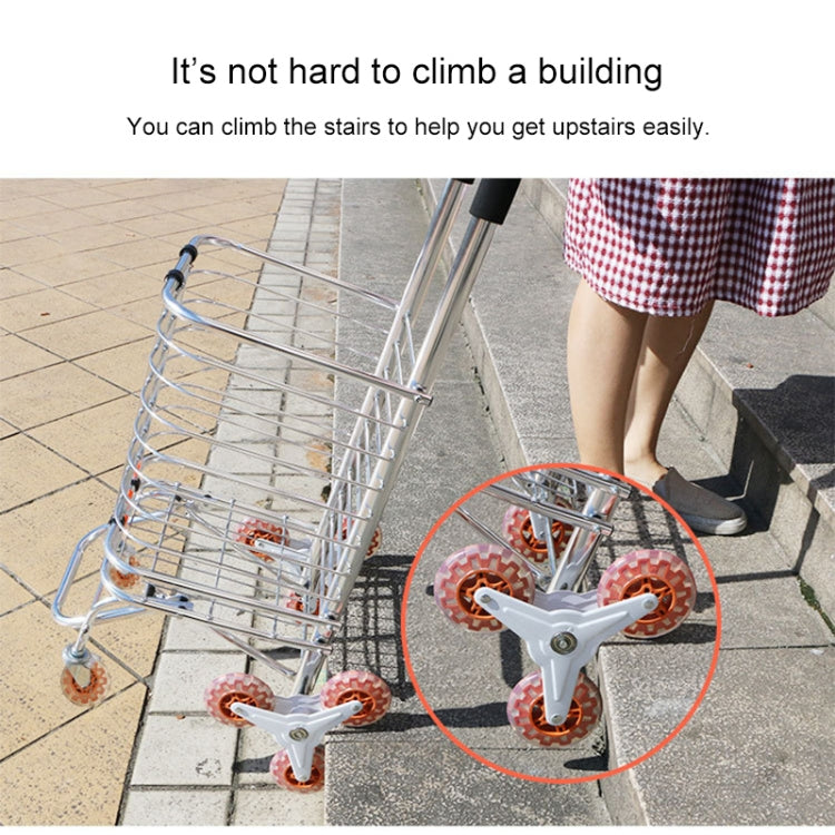 Multi-function Portable Foldable Aluminum Alloy Luggage Truck Hand Cart Shopping Small Trolley Case