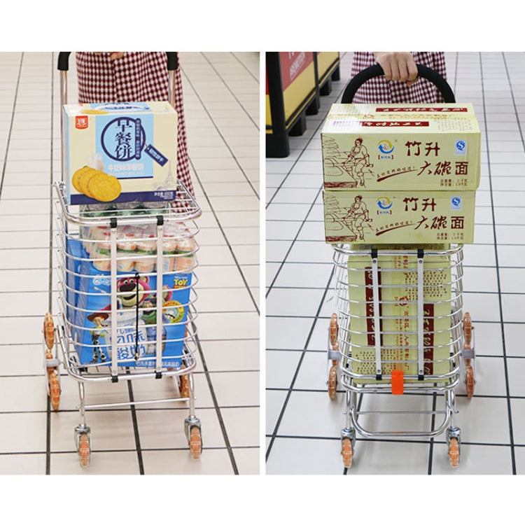 Multi-function Portable Foldable Aluminum Alloy Luggage Truck Hand Cart Shopping Small Trolley Case