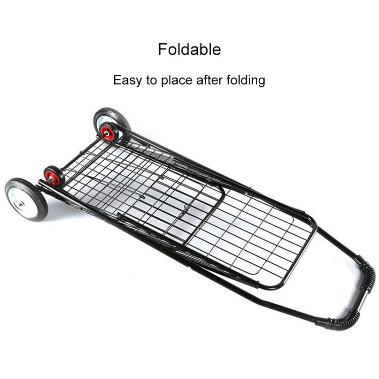 Portable Foldable Household Luggage Truck Hand Cart Shopping Small Trolley Case