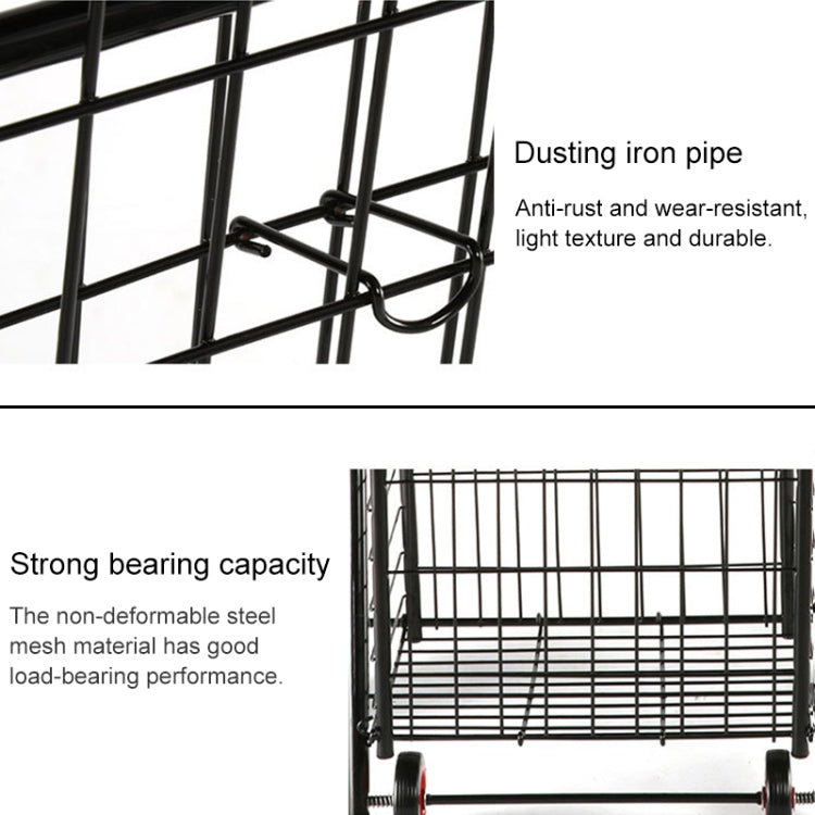 Portable Foldable Household Luggage Truck Hand Cart Shopping Small Trolley Case