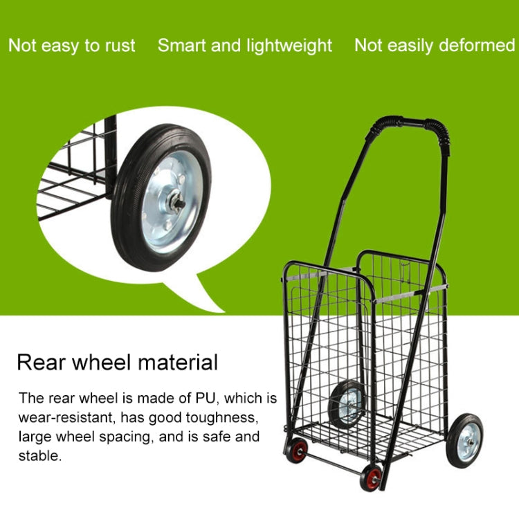 Portable Foldable Household Luggage Truck Hand Cart Shopping Small Trolley Case