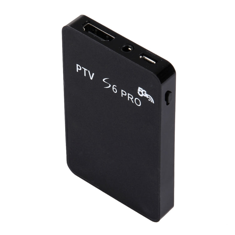 PTV S6 Pro Mini Wireless Dual Band 2.4GHz + 5.8GHz WiFi Display Adaptor Miracast Airplay DLNA HDMI TV Dongle Display Receiver for Android & IOS & Mac & Windows Devices