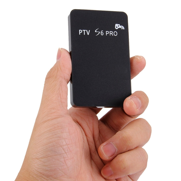PTV S6 Pro Mini Wireless Dual Band 2.4GHz + 5.8GHz WiFi Display Adaptor Miracast Airplay DLNA HDMI TV Dongle Display Receiver for Android & IOS & Mac & Windows Devices