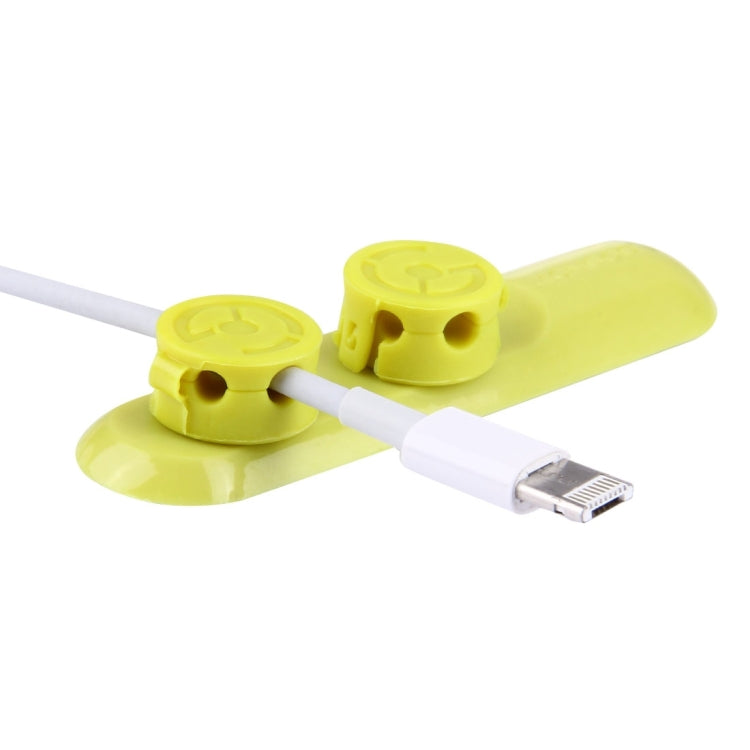 Magnetic USB Cable Clip Desk Tidy Organiser Wire Lead Holder with Adhesive Backed