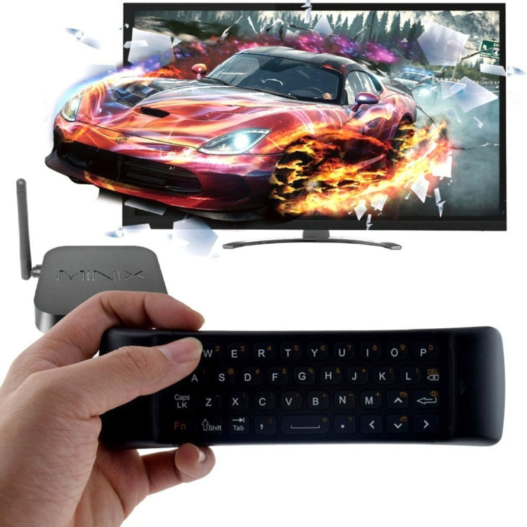 MINIX NEO A2 Lite 2.4G Wireless Keyboard + Air Mouse Support Six-axis Gyroscope Accelerometer for Windows & Android & Linux & Mac OS