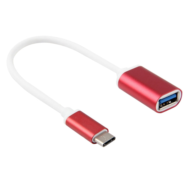 20cm Metal Head USB 3.1 Type-c Male to USB 3.0 Female Adapter Cable