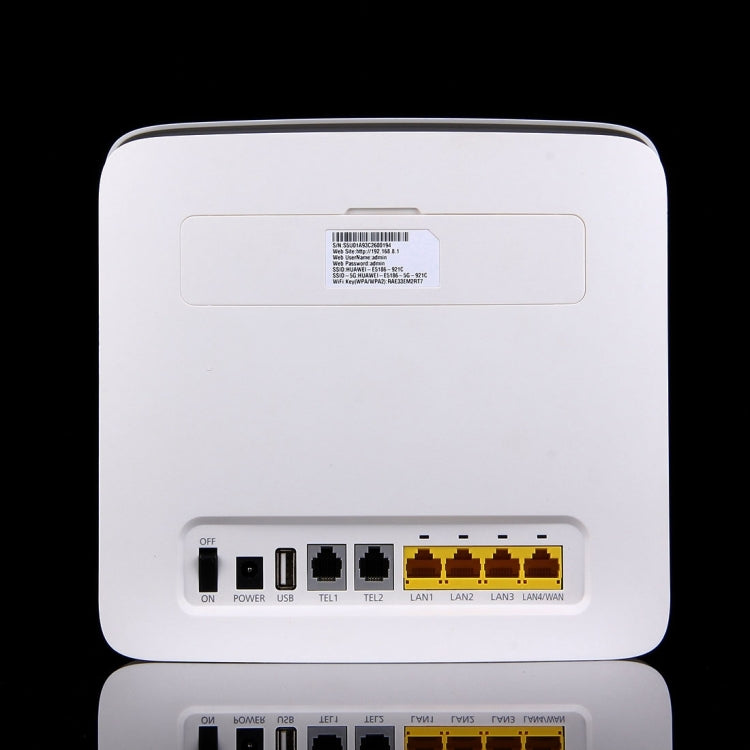 E5186-61 300Mbps 4G LTE Wireless WiFi Router (FDD 700/1800/2600MHz), Sign Random Delivery, EU Plug