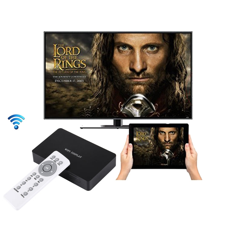 Professional Wireless Dual Band 2.4GHz + 5GHz WiFi Display Adaptor Miracast Airplay AirFun DLNA HDMI TV Dongle Display Receiver with Remote Controller for Android & IOS Devices
