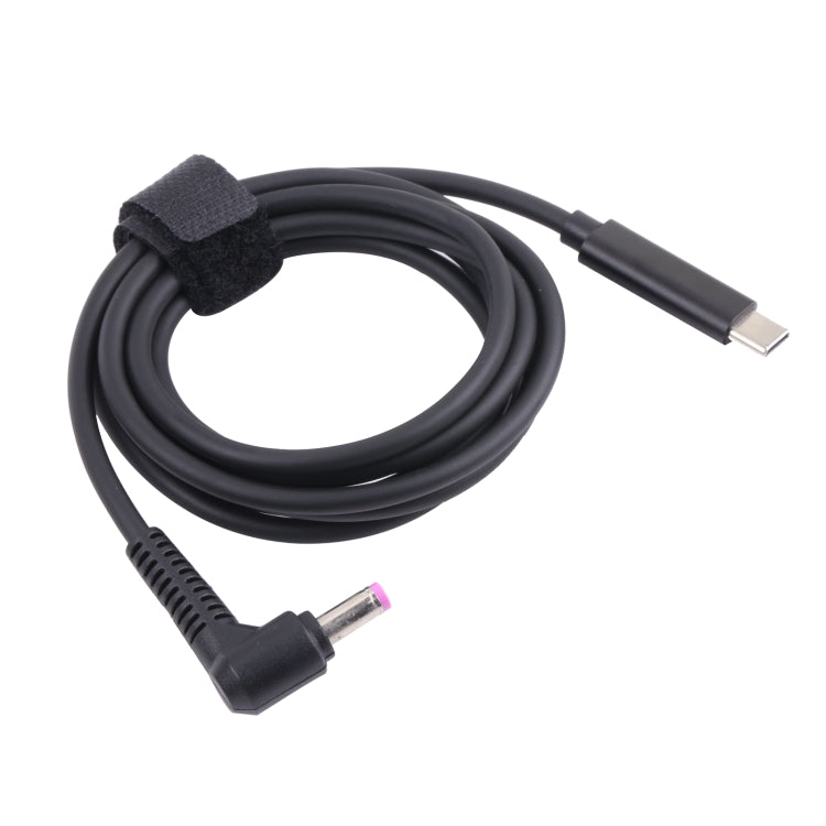 4.8 x 1.7mm Male to USB-C / Type-C Male Adapter Cable, Cable Length: 1.8m