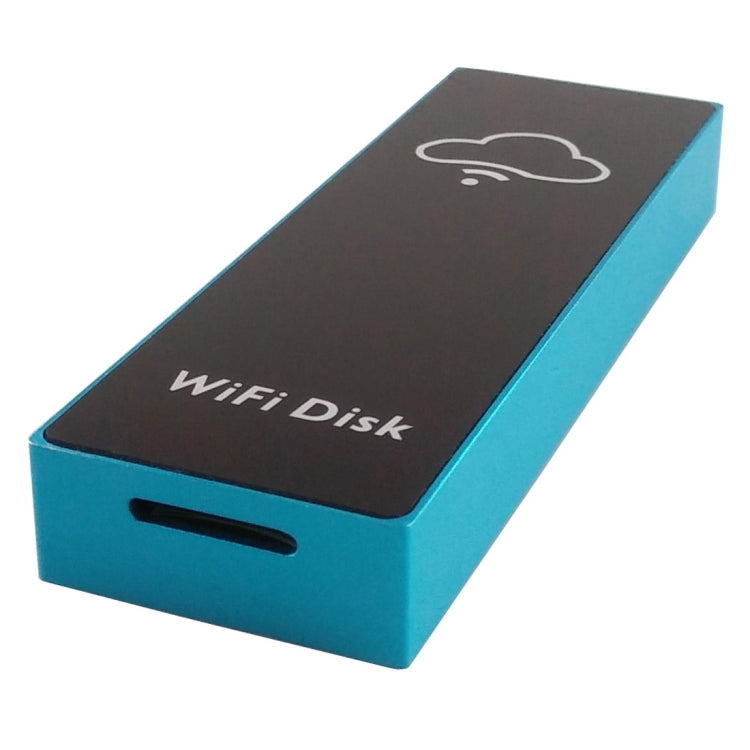 Ibank Mini WiFi Wireless Storage Box Hard Drive Disk USB Driver Card Reader with 700mAh Battery for Mobile Phones & Tablets, Compatible with Android 3.0 or Above and IOS 5.1.1 or Above, Support Micro SD Card / TF Card up to 128GB, Size: 84 x 28 x 12 mm