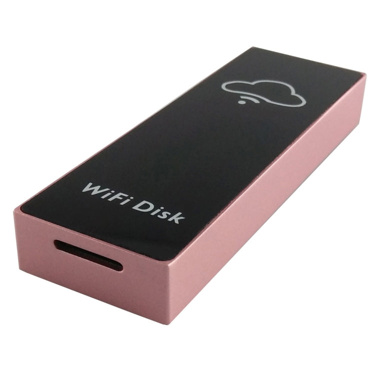 Ibank Mini WiFi Wireless Storage Box Hard Drive Disk USB Driver Card Reader with 700mAh Battery for Mobile Phones & Tablets, Compatible with Android 3.0 or Above and IOS 5.1.1 or Above, Support Micro SD Card / TF Card up to 128GB, Size: 84 x 28 x 12 mm