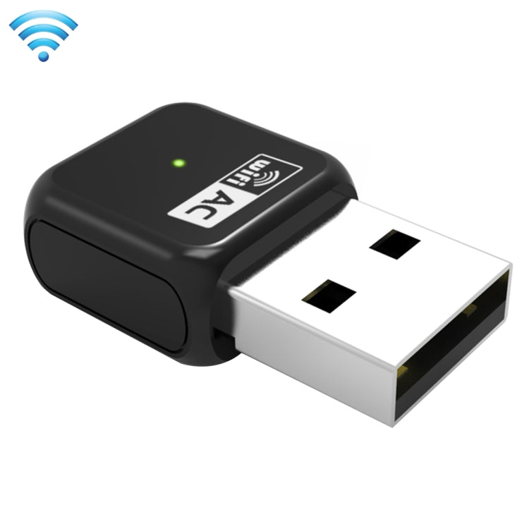 Wavlink WS-WN681A1 Mini 5GHz 433Mbps + 2.4GHz 150Mbps USB Dual Band Wifi Wireless Adapter Network Card