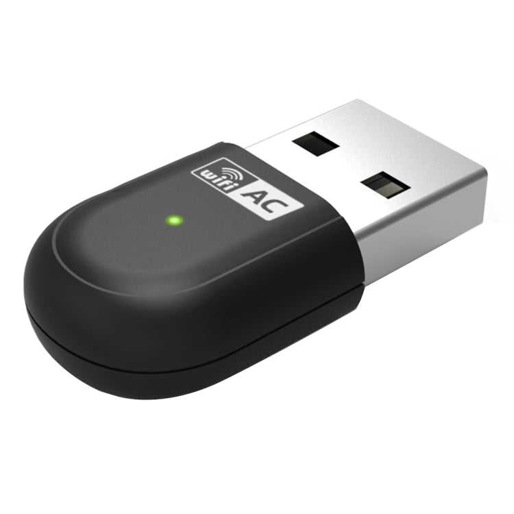 Wavlink WS-WN691A1 Mini 5GHz 433Mbps + 2.4GHz 150Mbps USB Dual Band Wifi Wireless Adapter Network Card