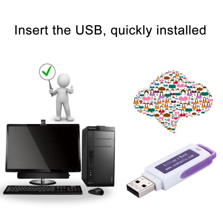 ZXW Dongle Zillion X Work Repairing Drawings Tool Software for iPhone / iPad / Samsung / LG etc. (Chinese Display)